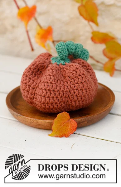 Extra 0-1541 Pumpkin Swirls by DROPS Design — 1