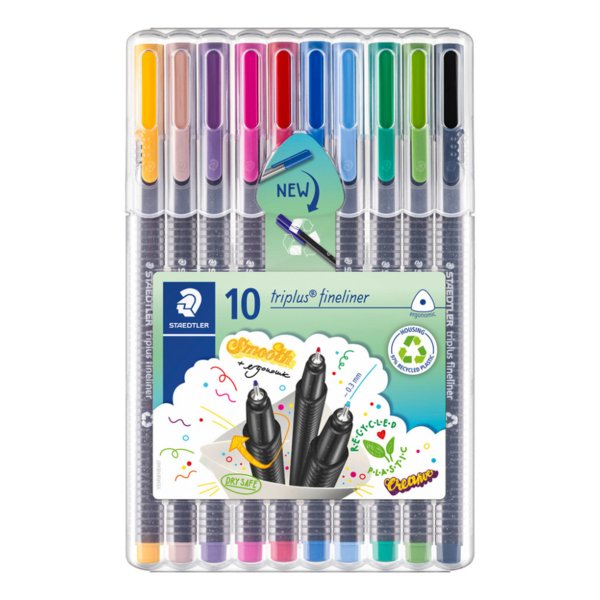 STAEDTLER Triplus cienkopis 334, 10 szt
