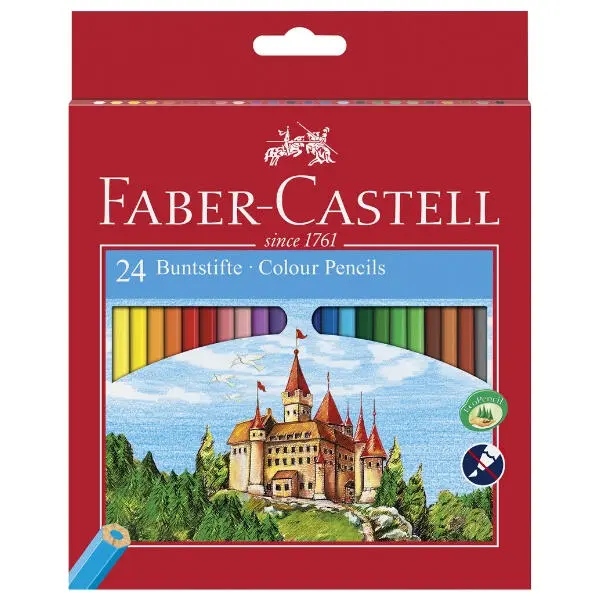 Faber-Castell Crayons castle 24 pcs