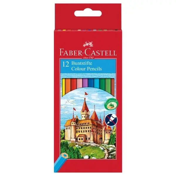 Faber-Castell Crayons castle 12 pcs