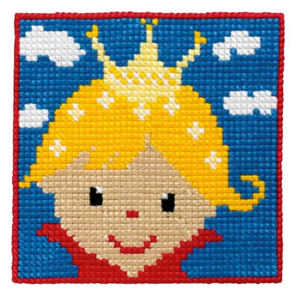 Children's Embroidery Kit Princess