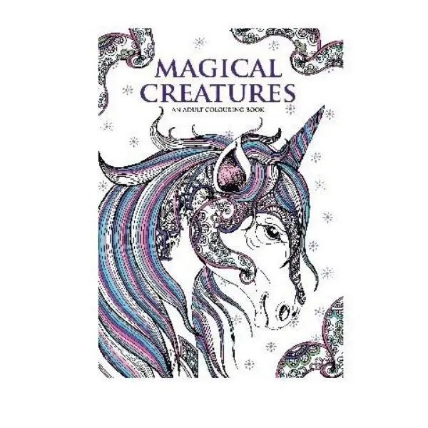 Coloring book A4 Magical Creatures, 32 pages