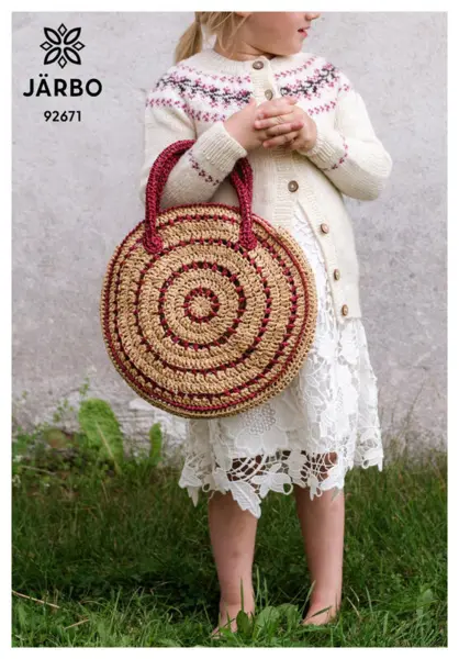92671 Smalltwisted Pastry Crocheted Bag
