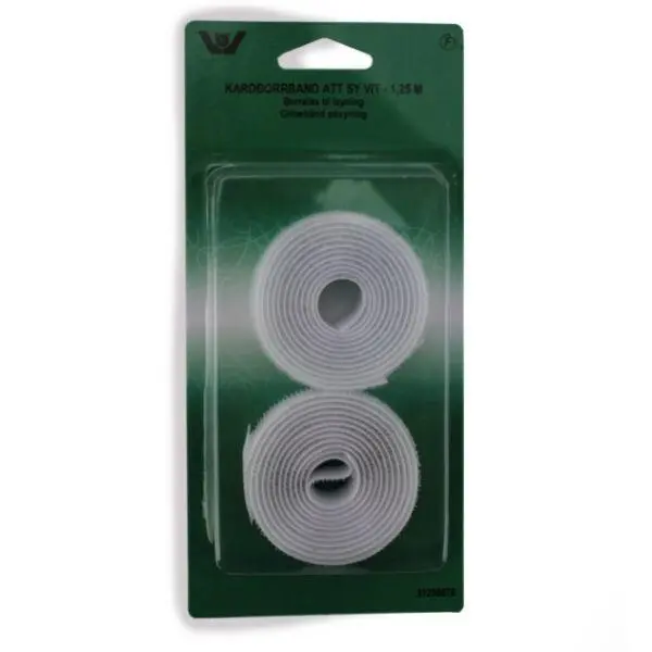 Velcro for sewing 1,25 M White