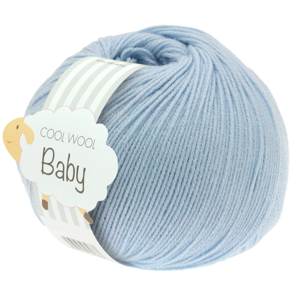 Lana Grossa Cool Wool Baby 208 Jasnoniebieski