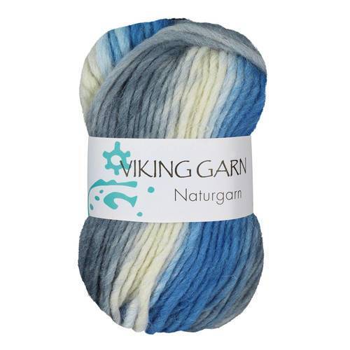 Viking Naturgarn 621 Multi szary/niebieski