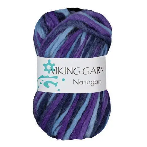 Viking Naturgarn 670 Multi turkusowy/fioletowy