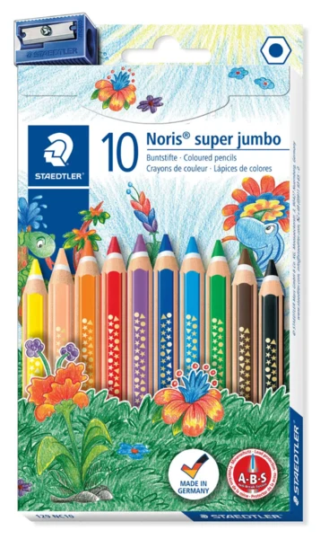 STAEDTLER Noris Super Jumbo kolorowe ołówki