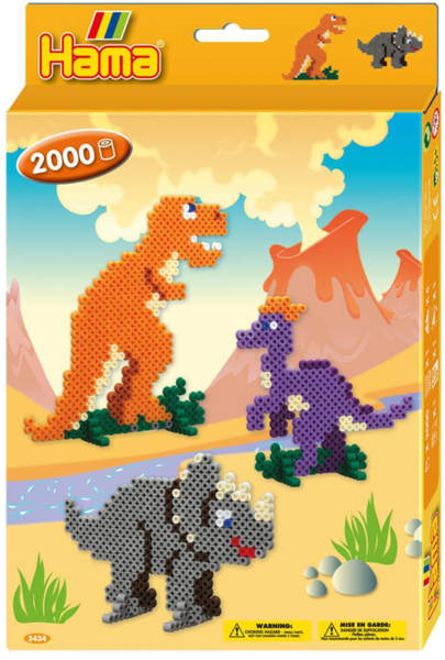 Hama Pudełko z prezentem Świat Dinozaurów