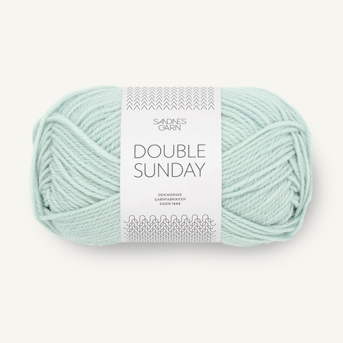 Sandnes Double Sunday 7720 Mglisty niebieski