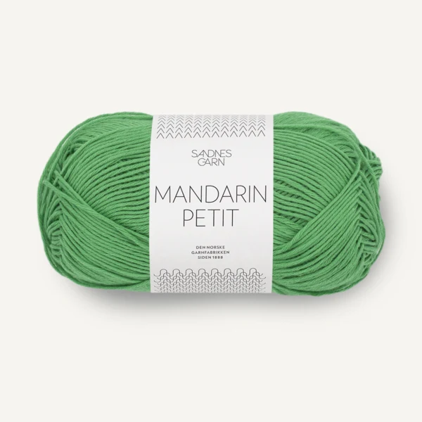 Sandnes Mandarin Petit 8236 Jelly Bean Zielony