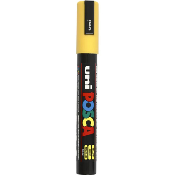 Posca Marker, 1.8-2.5 mm, 1 szt. Żółty