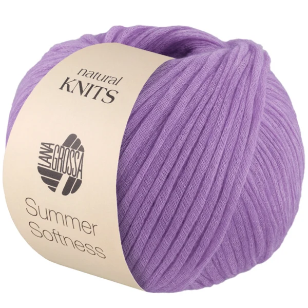 Lana Grossa Summer Softness 29 Liliowy