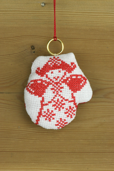 Zestaw do haftu Rękawica z aniołem 8 x 8 cm
