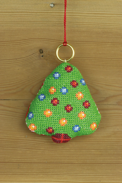 Zestaw do haftu Choinka 8 x 8 cm