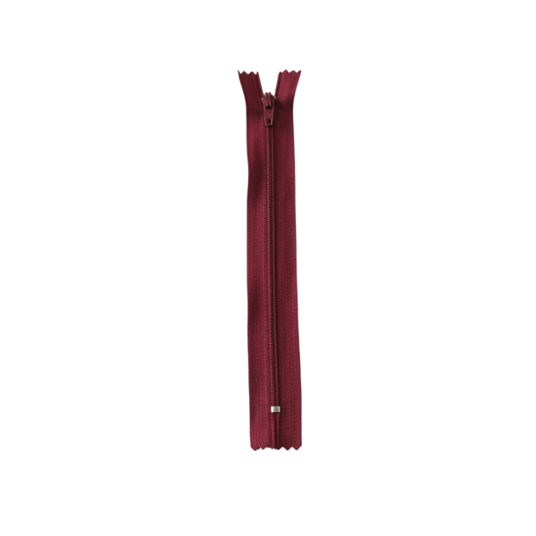 YKK Zamek Spiralny Zamknięty 4 mm 20 cm 578 Bordowy