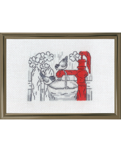 Zestaw do haftu Studnia R5794 10 x 15 cm