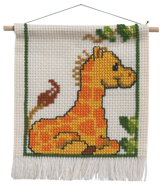 Zestaw do haftu MFK Żyrafa 16 x 18 cm z/5119/18