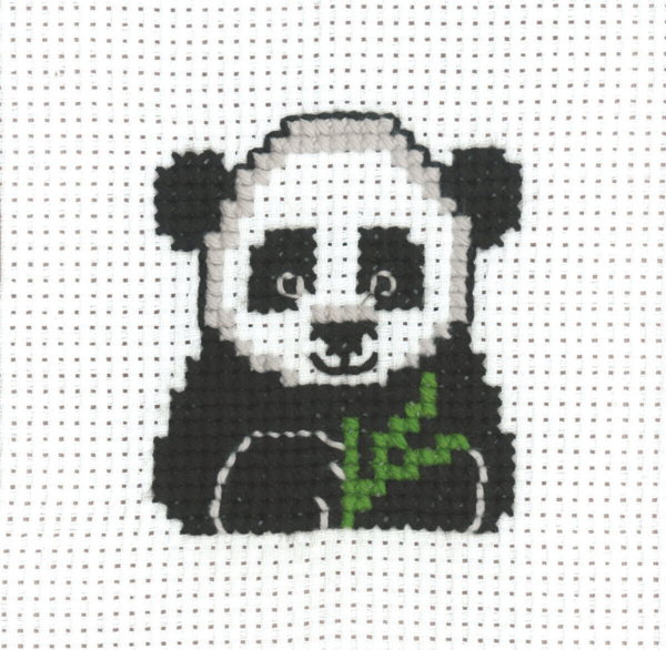 Zestaw do haftu MFK Panda 8 x 8 cm