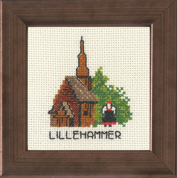 Zestaw do haftu Lillehammer 10 x 10 cm R5370