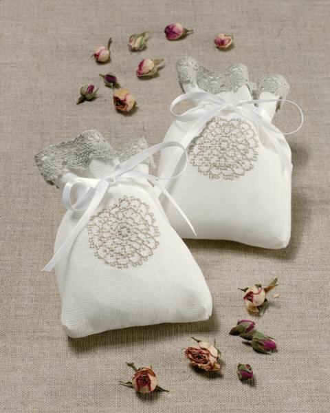 Zestaw do haftu Saszetki zapachowe Koło 2 szt. 12 x 15 cm