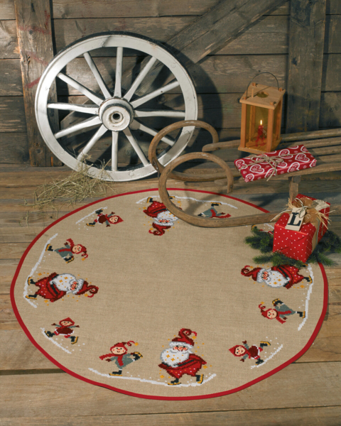 Zestaw do haftu Jazda na łyżwach 120 Ø