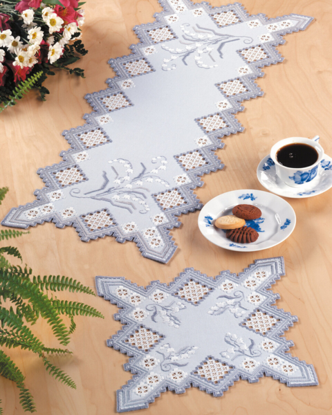 Zestaw do haftu Hardanger 29 x 73 cm