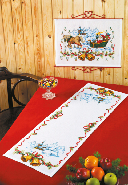 Zestaw do haftu Dzwony/kościół 35x101cm