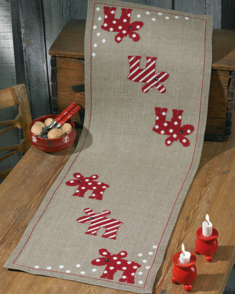 Zestaw do haftu Łoś 36 x 99 cm