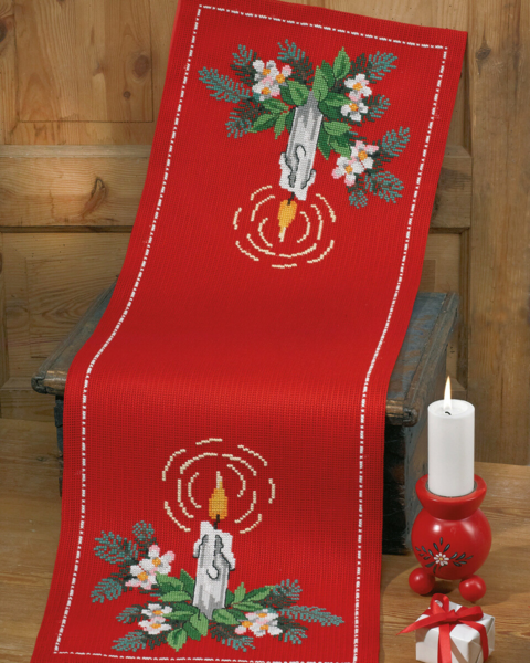 Zestaw do haftu Światło w dekoracji 36 x 106 cm