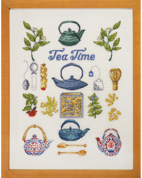 Zestaw do haftowania Tea time 40 x 52 cm