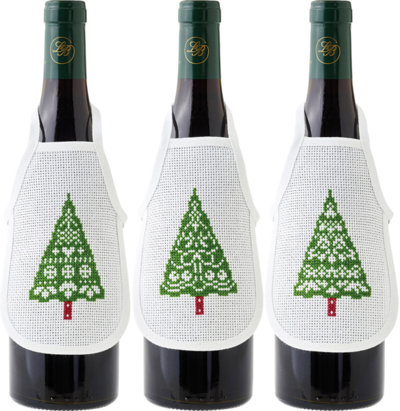 Zestaw do haftu Choinki 10 x 15 cm