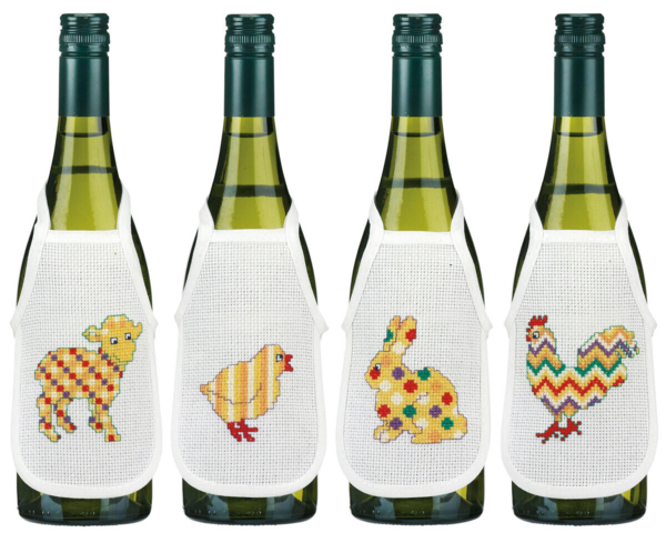 Zestaw do haftu Wielkanocna Kratka 10 x 15 cm