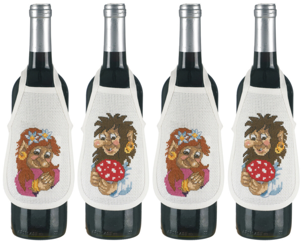 Zestaw do haftowania Głowy Trolli 2 sztuki 0330B x 2 sztuki