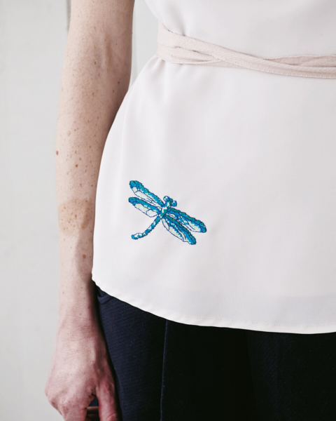 Zestaw do haftu Ważka 7 x 9 cm