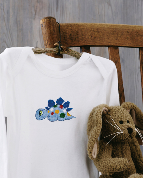 Zestaw do haftu Dino 7 x 9 cm