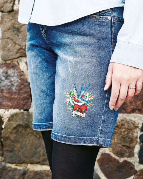 Zestaw do haftu Tatuaż 10 x 10 cm