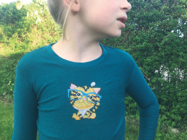 Zestaw do haftu Tygrys 7 x 9 cm