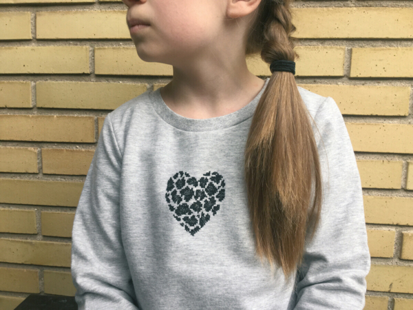 Zestaw do haftu Serce 7 x 9 cm