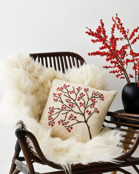 Zestaw do haftu Zimowa Pogoda 40 x 40 cm