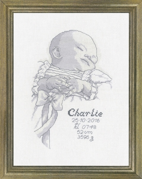 Zestaw do haftu Pamiątka Chrztu R5322 25 x 33 cm