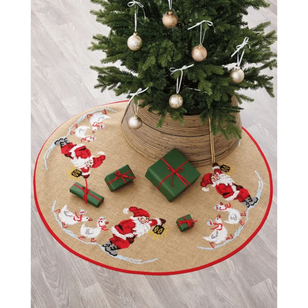 Święty Mikołaj i Gęsi Ø125 cm