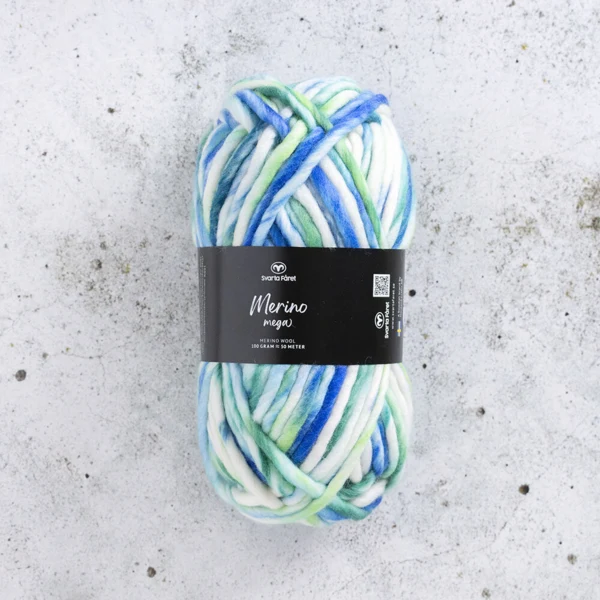 Svarta Fåret Merino Mega 04 Błękitna laguna