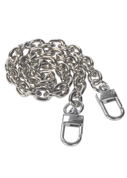 Go Handmade Metalowy łańcuszek (47 i 57 cm): Srebro, 47 cm