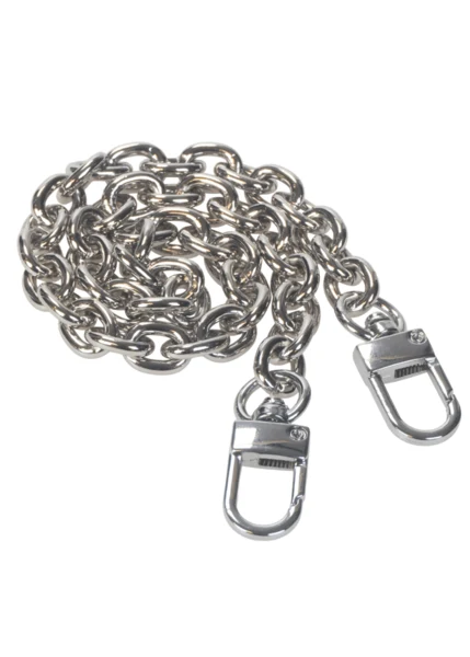 Go Handmade Metalowy łańcuszek (47 i 57 cm): Srebro, 47 cm