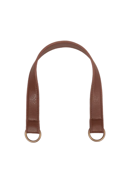 Go Handmade Uchwyt do torby z O-ringiem: Brązowy/brązowy