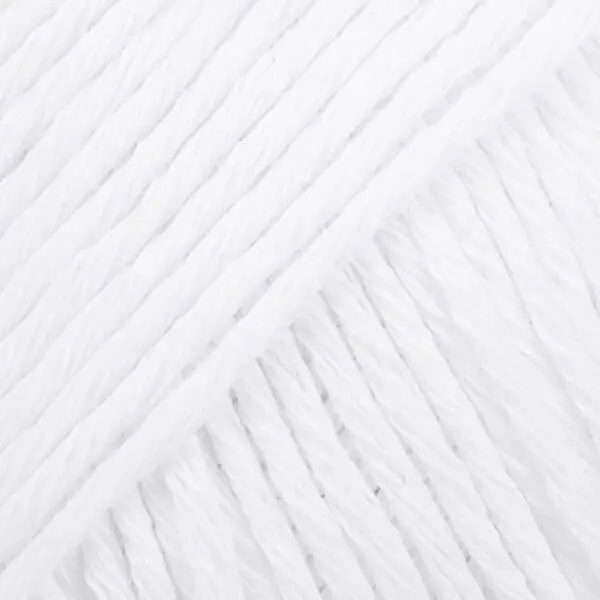 DROPS Cotton Light 02 Biały (Uni Colour)