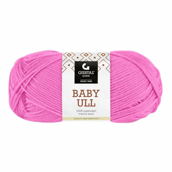 Gjestal Baby Ull 8561 Fuksja