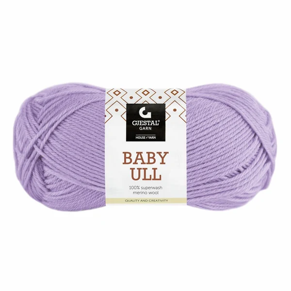 Gjestal Baby Ull 8532 Jasna lawenda