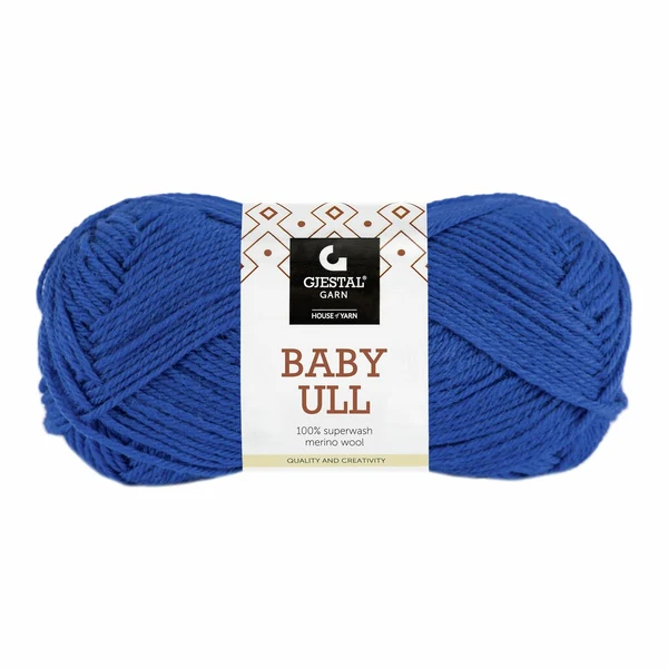Gjestal Baby Ull 8540 Królewski niebieski
